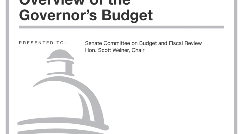 The 2025-26 Budget: Overview of the Governor’s Budget